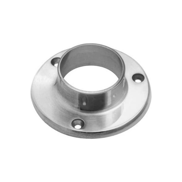 Lavi Industries Lavi Industries, Flange, Wall, for 2" Tubing, Satin Stainless Steel 49-530/2 - main